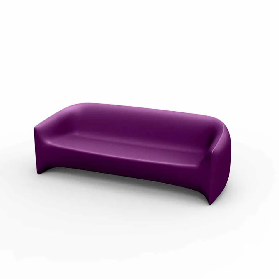 Design-Outdoor-Sofa aus Polyethylen-Harz Blow von Vondom Viadurini