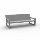 Frame by Vondom Outdoor-Sofa, aus Polyethylenharz, Design Viadurini