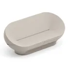 Gartensofa aus Polyethylen, erhältlich in verschiedenen Farben - Handtuch Viadurini