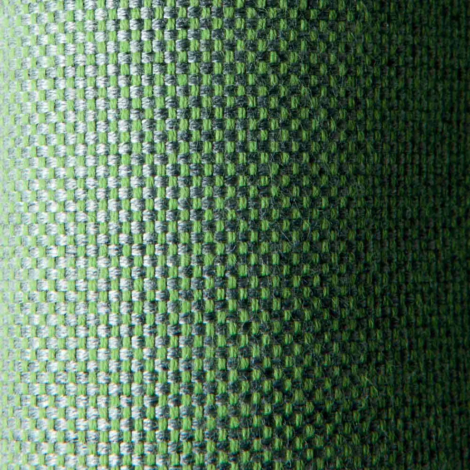 Modulares Ecksofa aus Metall und Stoff Made in Italy - Cola Viadurini