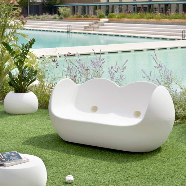 Slide blossy outdoor-sofa modernes design made in italy