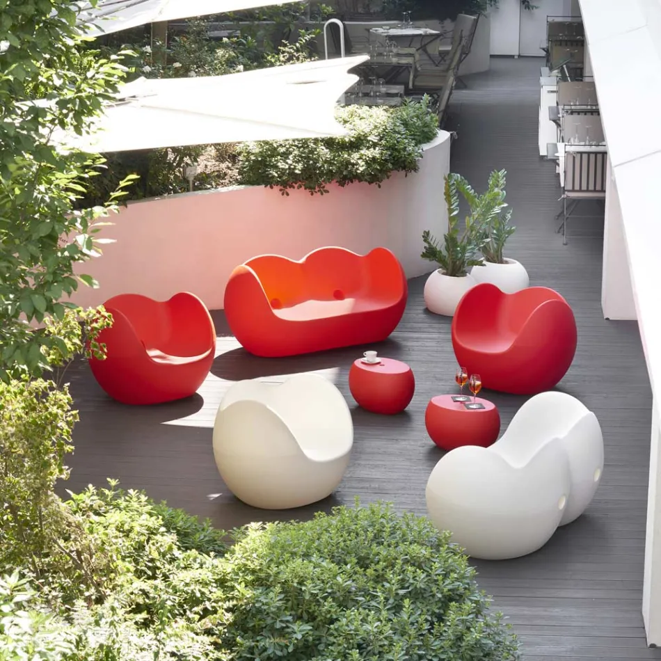 Slide Blossy Outdoor-Sofa Modernes Design Made in Italy Viadurini