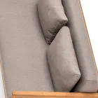 Modernes Varaschin Bali Außensofa mit gepolsterten Kissen Viadurini