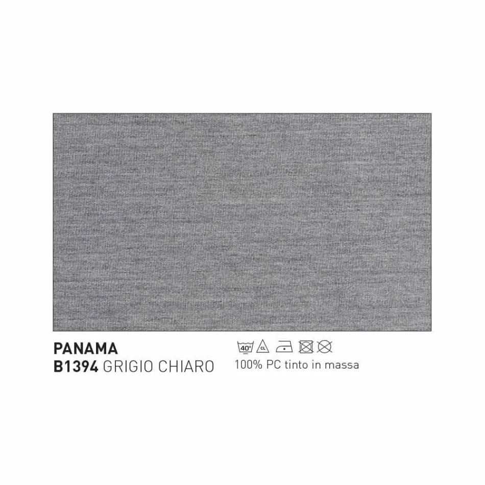 Modernes Varaschin Emma Gartensofa aus Stoff und Metall Viadurini