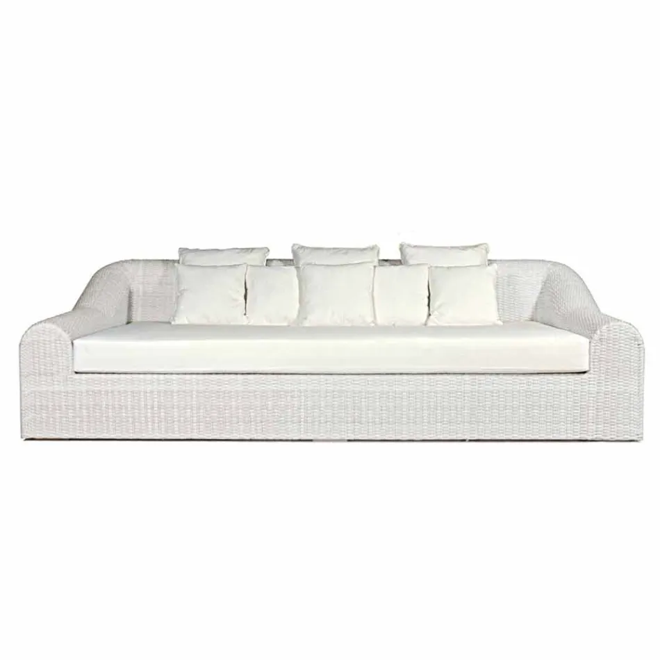 Gartensofa von dem großen handgewebte Cooper Viadurini