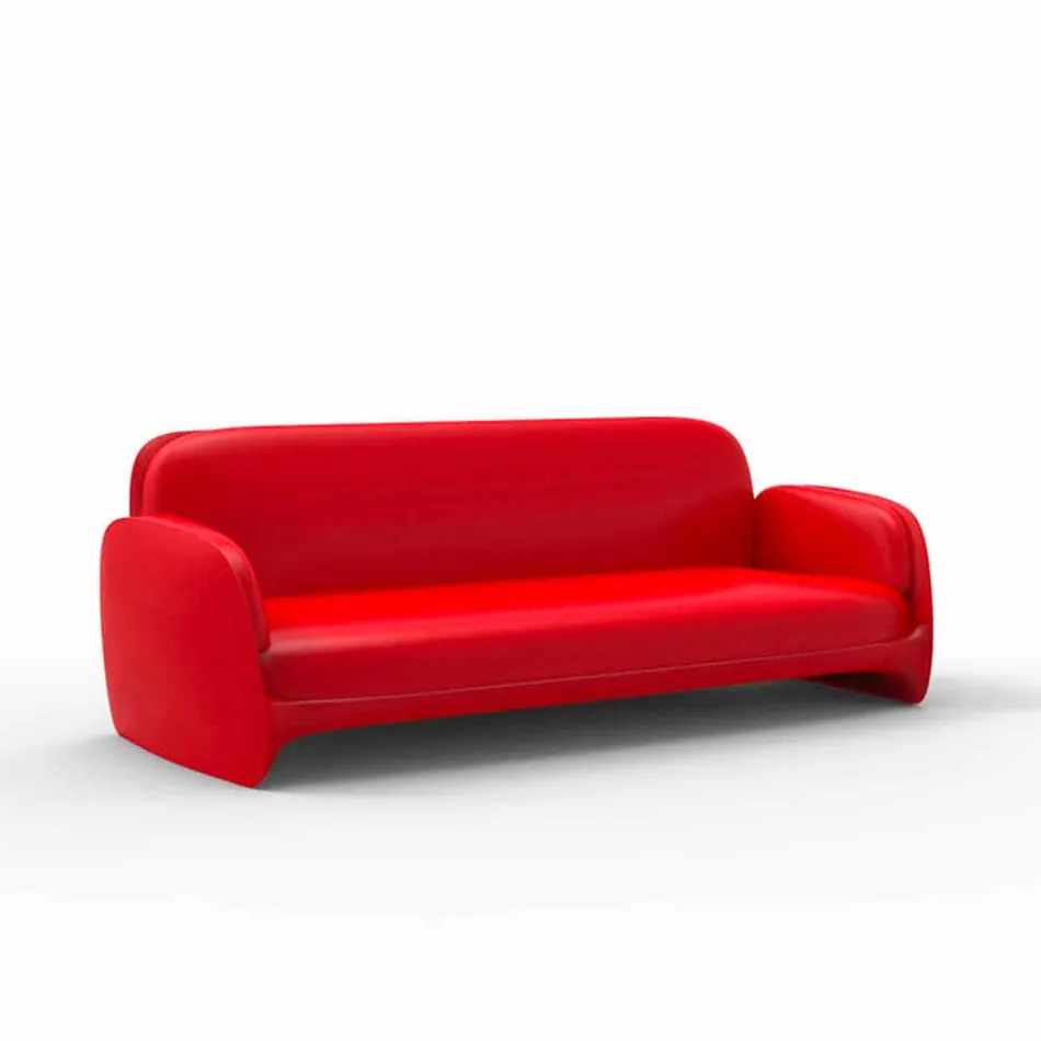 Gartensofa aus Polyethylen in modernem Design Pezzettina von Vondom Viadurini