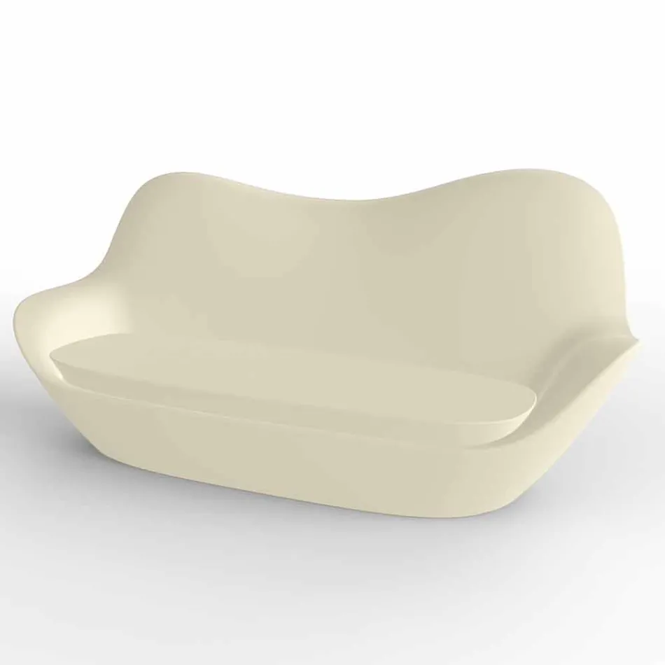 Modernes Gartensofa aus Polyethylen Sabinas von Vondom Viadurini