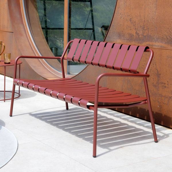 Gartensofa komplett aus aluminium - resplendent