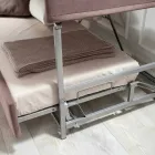 Modernes Etagenschlafsofa aus braunem Stoff Made in Italy - Pont Viadurini