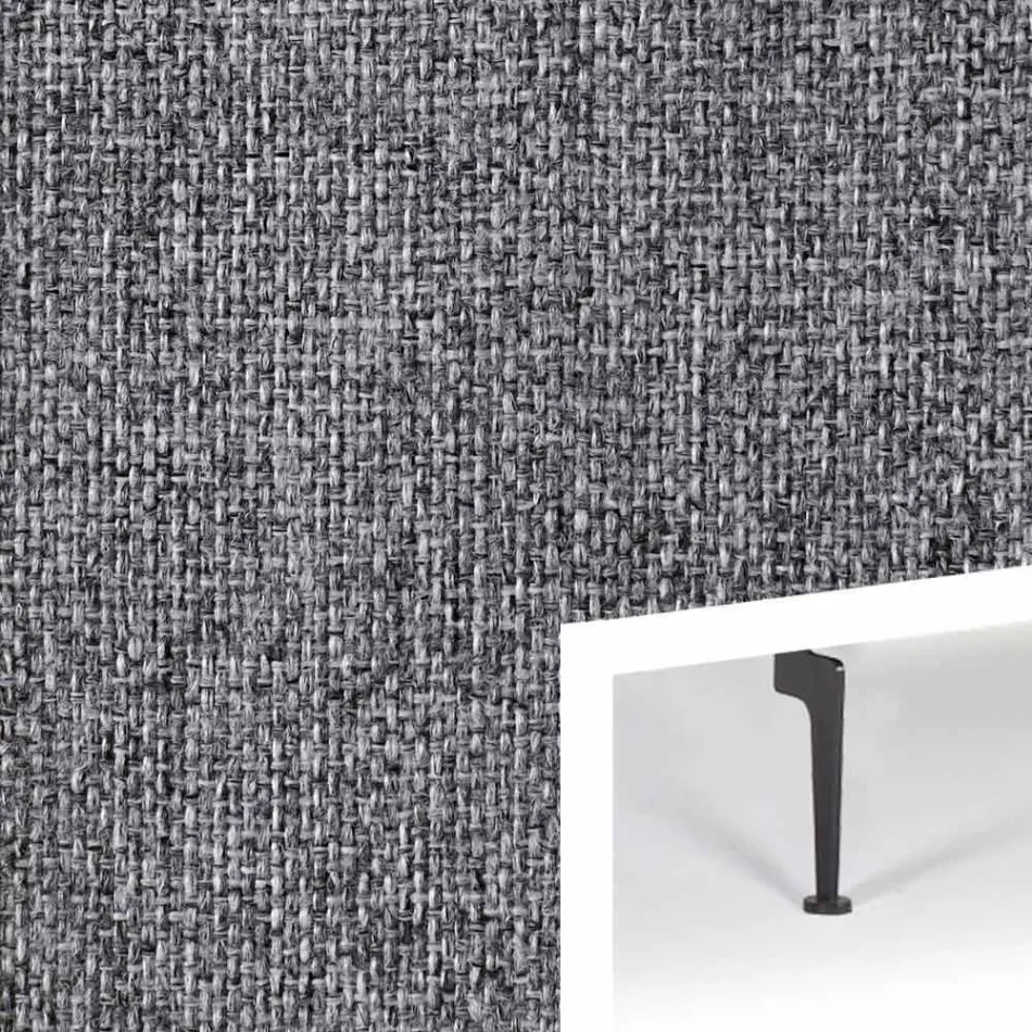 Zeal by Innovation modernes Schlafsofa in gepolstertem Stoff Viadurini