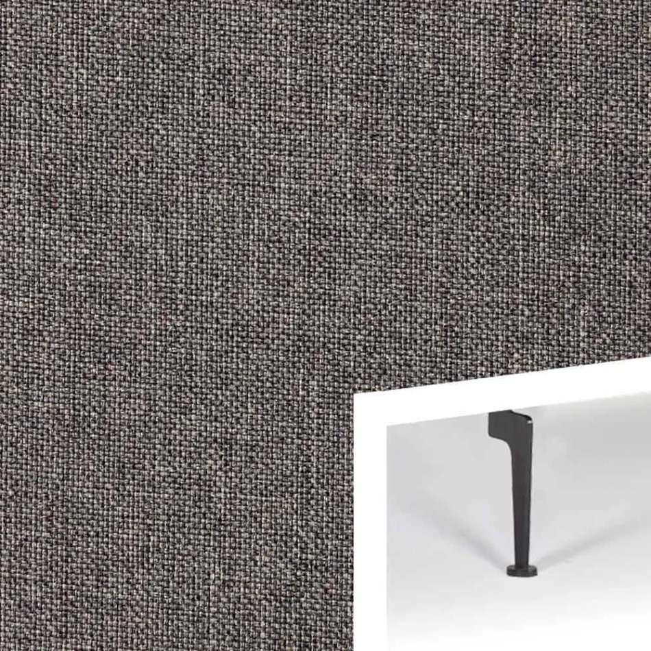 Zeal by Innovation modernes Schlafsofa in gepolstertem Stoff Viadurini