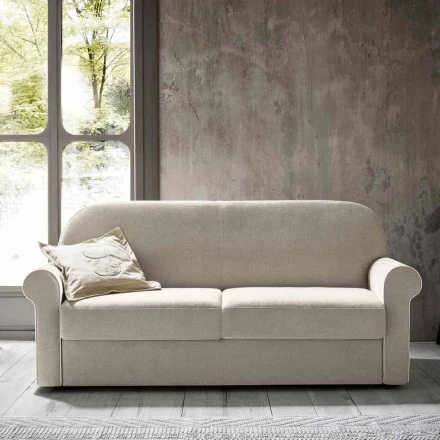 Doppelschlafsofa aus Designstoff Made in Italy - Anemone Viadurini