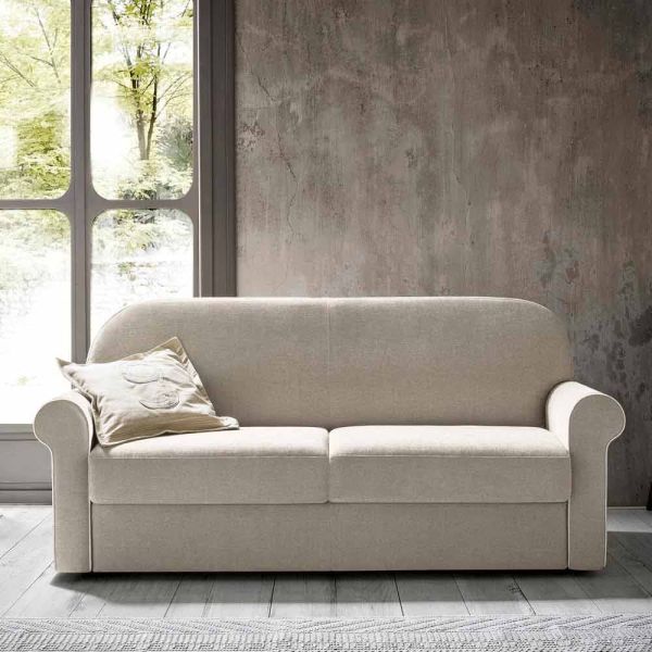 Doppelschlafsofa aus designstoff made in italy - anemone