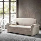 Doppelschlafsofa aus Designstoff Made in Italy - Anemone Viadurini