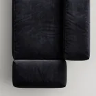 Saphir – Modernes Modulsofa mit Glasfuß, hergestellt in Italien Viadurini