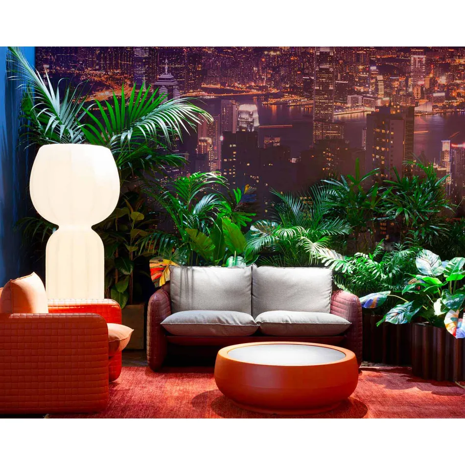 2-Sitzer-Outdoor-Sofa aus Stoff oder Leder - Mara by Slide Viadurini