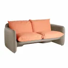 2-Sitzer-Outdoor-Sofa aus Stoff oder Leder - Mara by Slide Viadurini