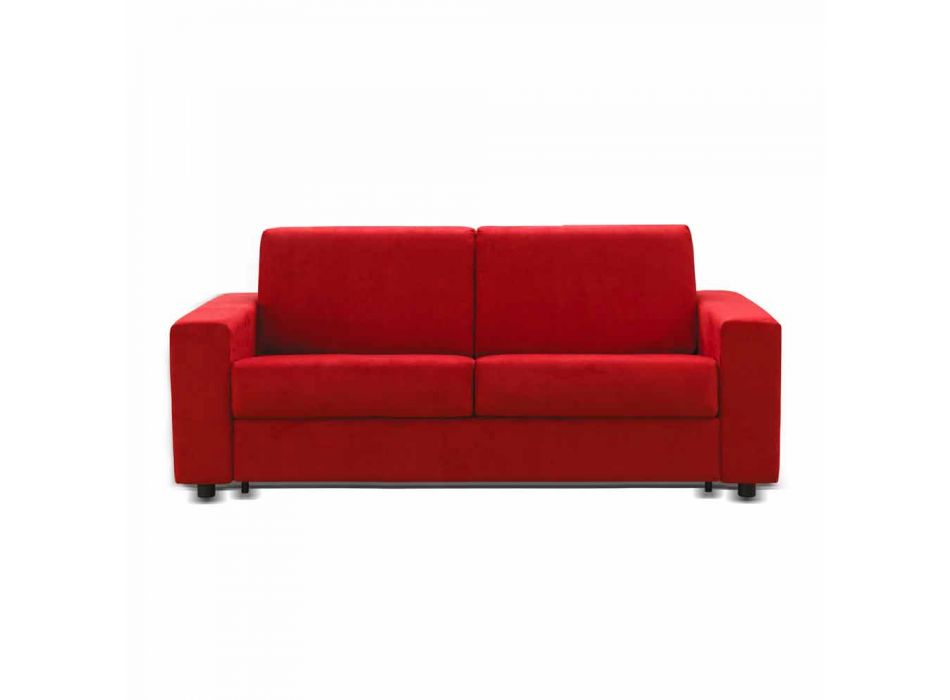Drei-Sitzer-Sofa modernes Design Kunstleder / Stoff in Italien Mora