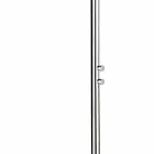 Outdoor-Stahldusche mit Fußwaschanlage und Timer Made in Italy - Modeo Viadurini