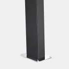 Solare Gartendusche aus Stahl mit Wasserfallstrahl Made in Italy - Werner Viadurini