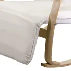 Indoor-Schaukel aus Birkenholz und Stoff - Abissi Viadurini