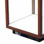 Dekorativer LED-Außenstrahler aus weißem Aluminium oder Corten - Bettina Viadurini