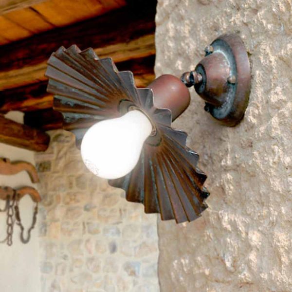Deckenlampe aus messing civetta von aldo bernardi