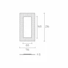 Fiam Italia Pop moderner Wand- / Bodenspiegel 216x116cm made in Italy Viadurini