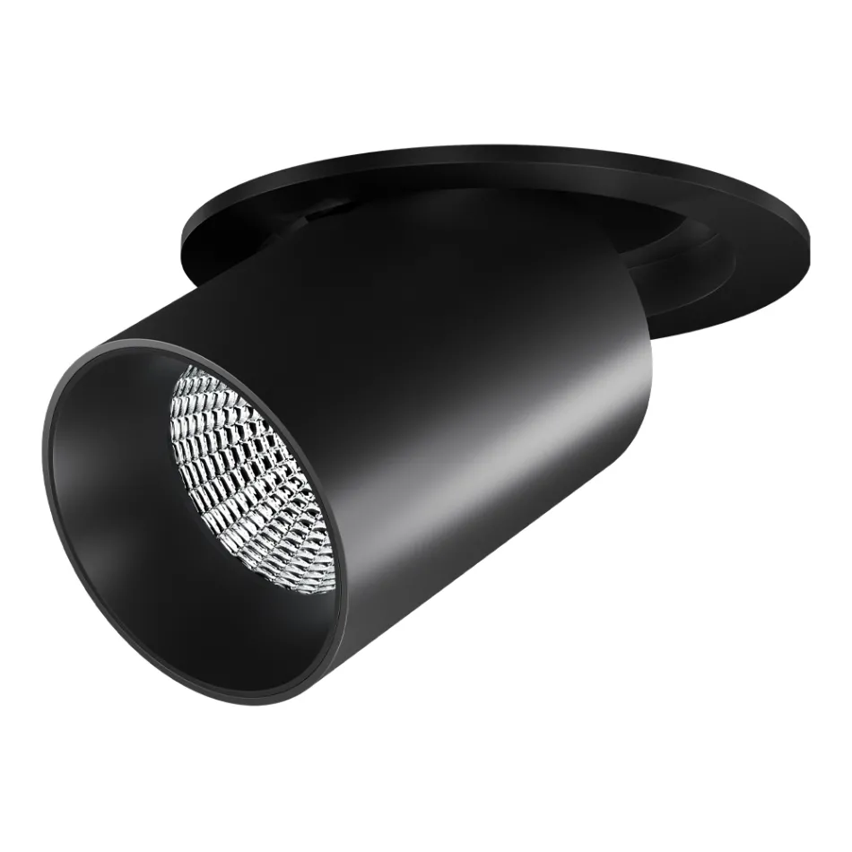 Fotoprojektor Innen verstellbare LED-Deckenleuchte aus Aluminium - Etruskisch Viadurini