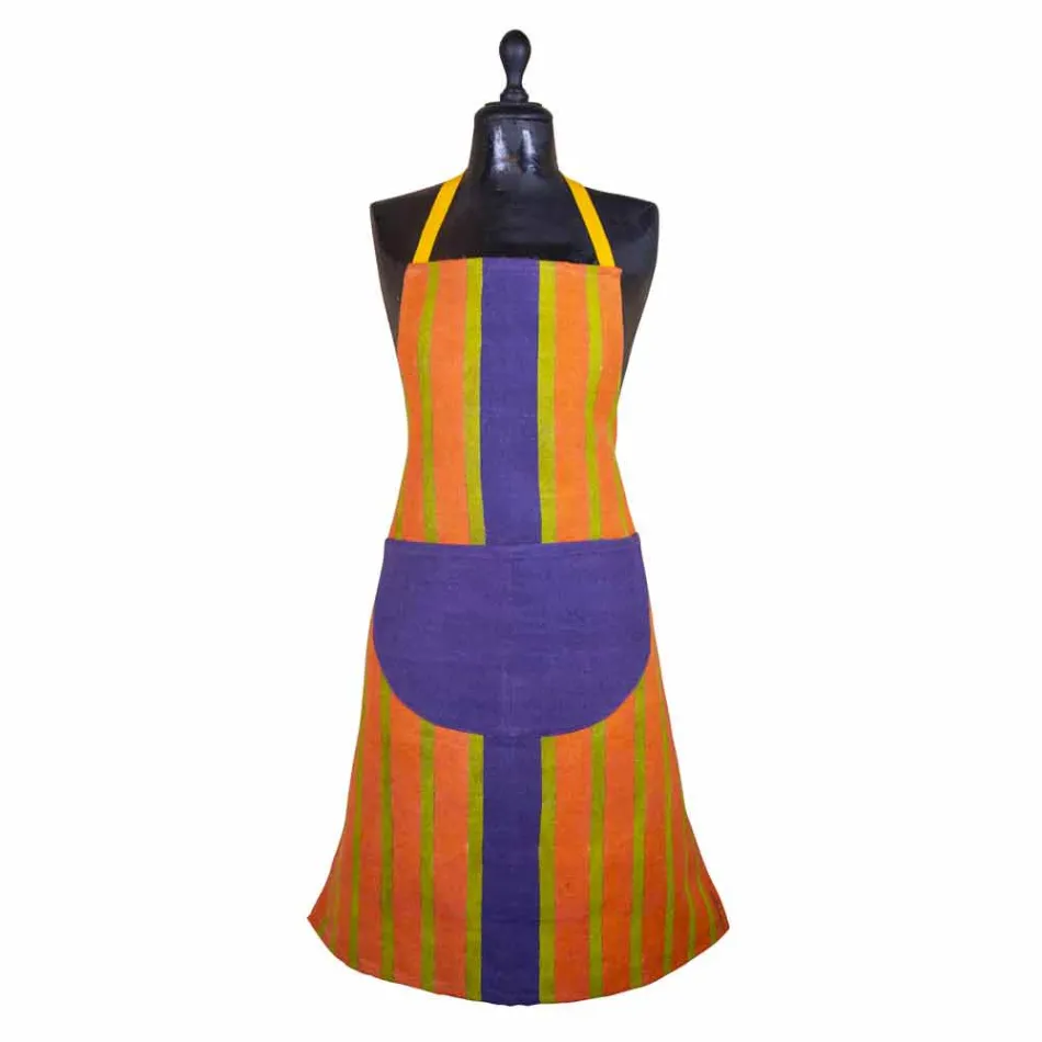 Leinwand Kunst Schürze Einzigartiges Stück italienischen Handwerks - Marken Viadurini