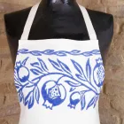 Italienische handgefertigte Leinenschürze One Piece - Marken Viadurini