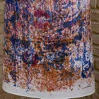 Italienische handgefertigte Schürze aus Baumwolle mit manuellem Kunstdruck - Marken Viadurini