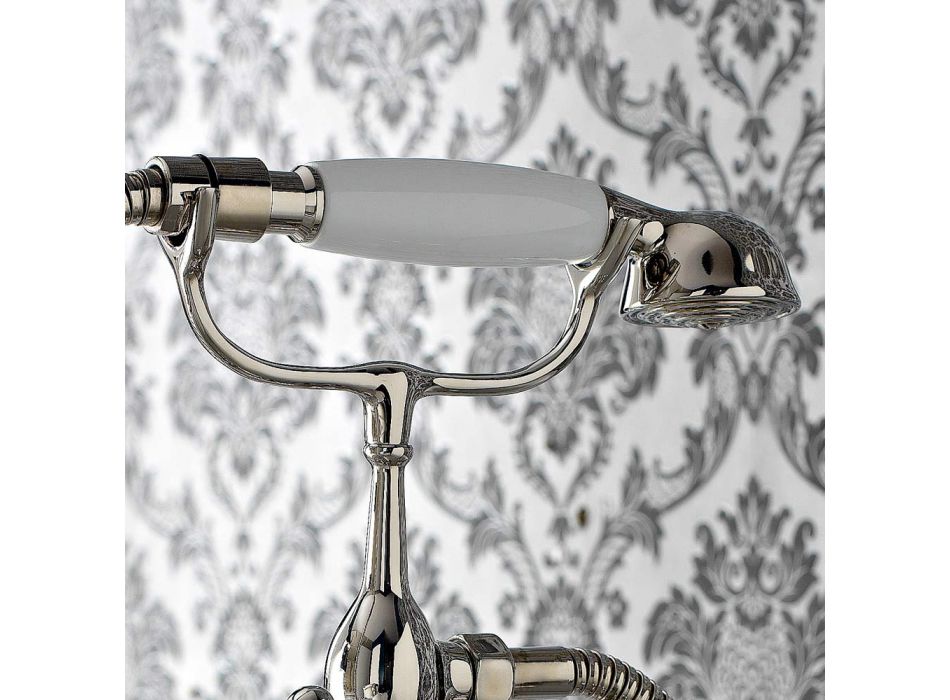 Vintage Duschkopf Im Telefon-Design – Wassersparend, Abnehmbar & Hoher Druck Auch Bei Niedrigem Wasserdruck
