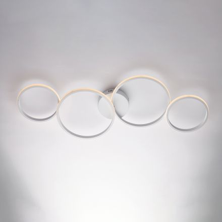 Designerleuchten aus Glas und Metall, hergestellt in Italien für kreative Projekte – Aldebaran Viadurini