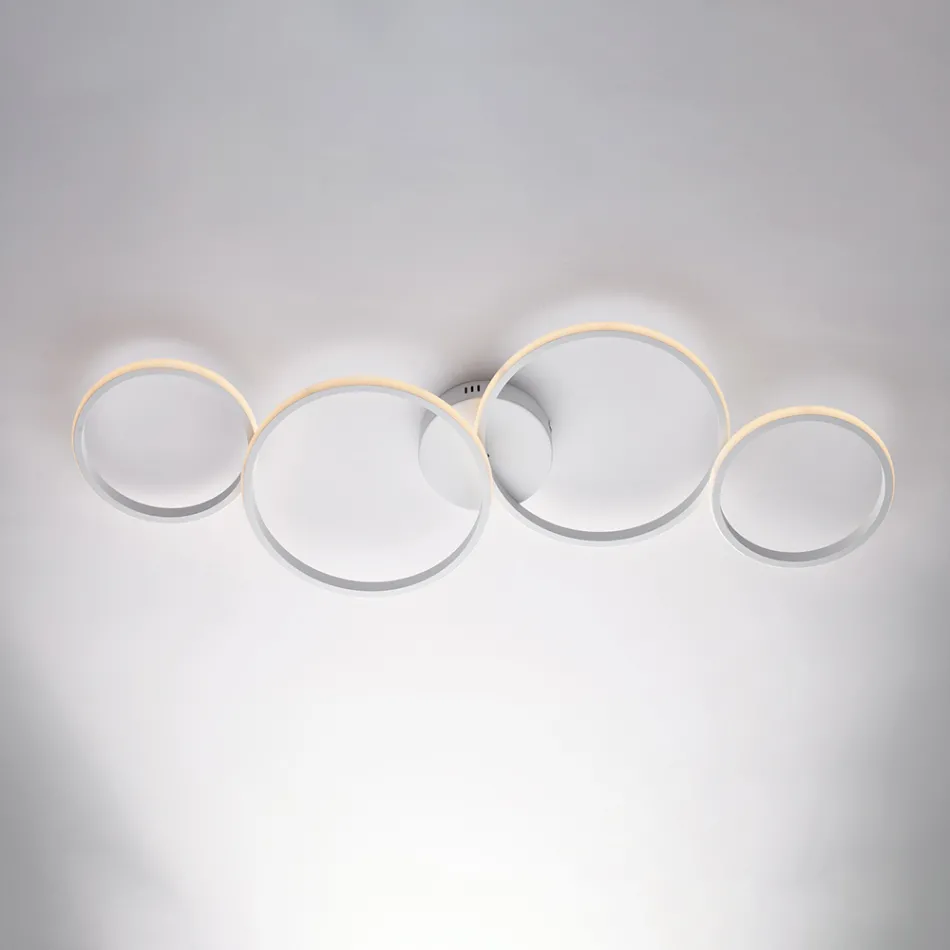 Designerleuchten aus Glas und Metall, hergestellt in Italien für kreative Projekte – Aldebaran Viadurini