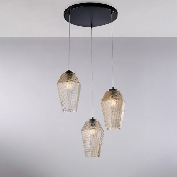 Designerleuchten aus glas und metall, hergestellt in italien für kreatives schaffen – libra
