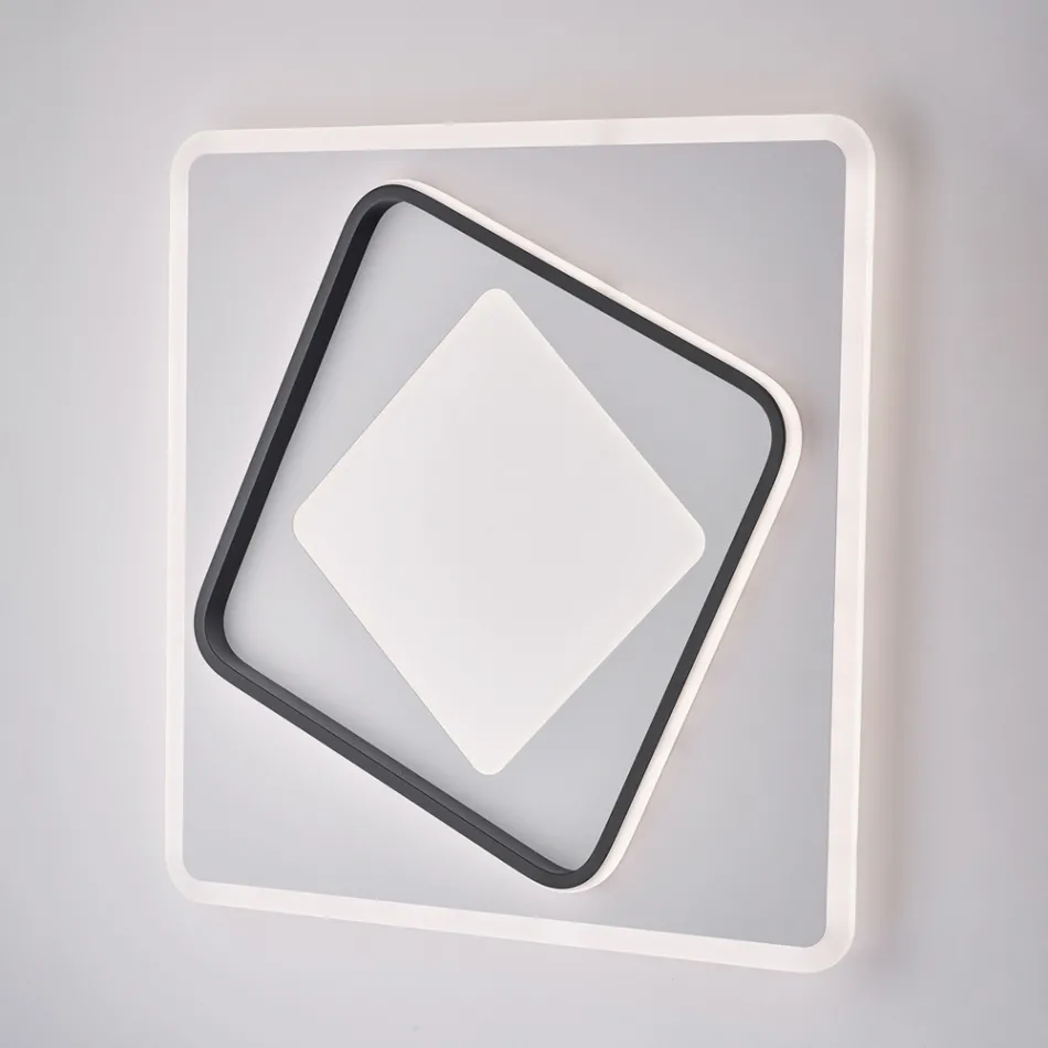 Designerleuchten aus Glas und Metall, hergestellt in Italien für die kreative Gestaltung von Lupus Viadurini