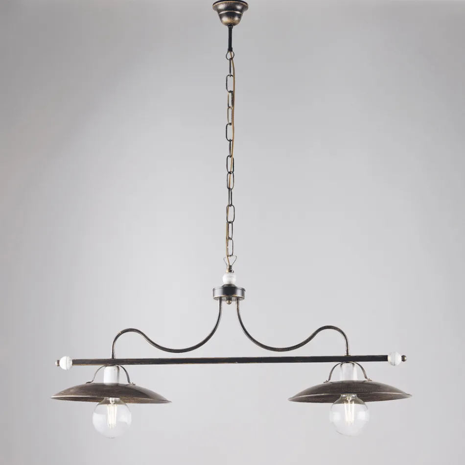 Italienische Glas- und Metallleuchten für exklusive Räume – Equinozio Viadurini