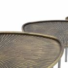 3er-Set Couchtische aus Eisen im modernen Design - Marla Viadurini