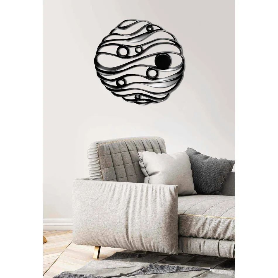 Wandinstallation von modernem elegantem Design in perforierter Keramik - Desta Viadurini