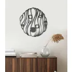 Wandinstallation von modernem elegantem Design in perforierter Keramik - Desta Viadurini