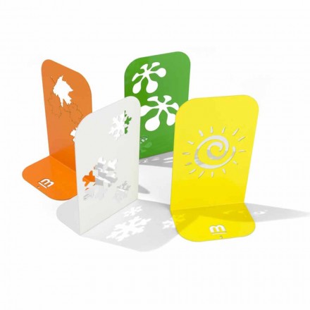 Kit 4 Buchstütze &quot;Blokko&quot; Mabele Viadurini