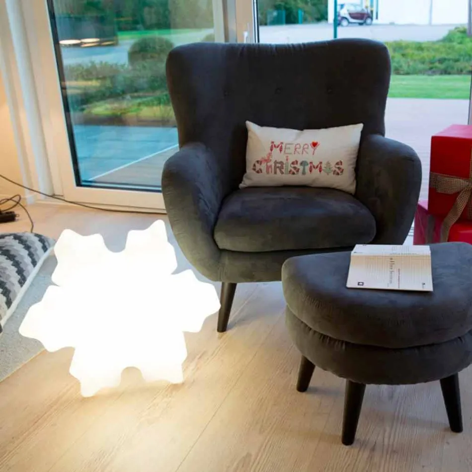 LED-Lampe, Solar oder E27 Kristall Design für drinnen oder draußen - Nevestar Viadurini