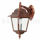 Aluminiumgartenwandlampe hergestellt in Italien, Aquilina Viadurini