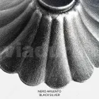 Deckenleuchte aus Acryl und schwarzem Aluminium Made in Italy - Trovanero Viadurini