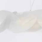 Pendelleuchte 3 leuchtet modernen Methacrylat Durchmesser 90cm Leda Viadurini