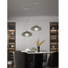 Handgefertigte Hängelampe aus mundgeblasenem Glas in Venedig - Dafne Viadurini