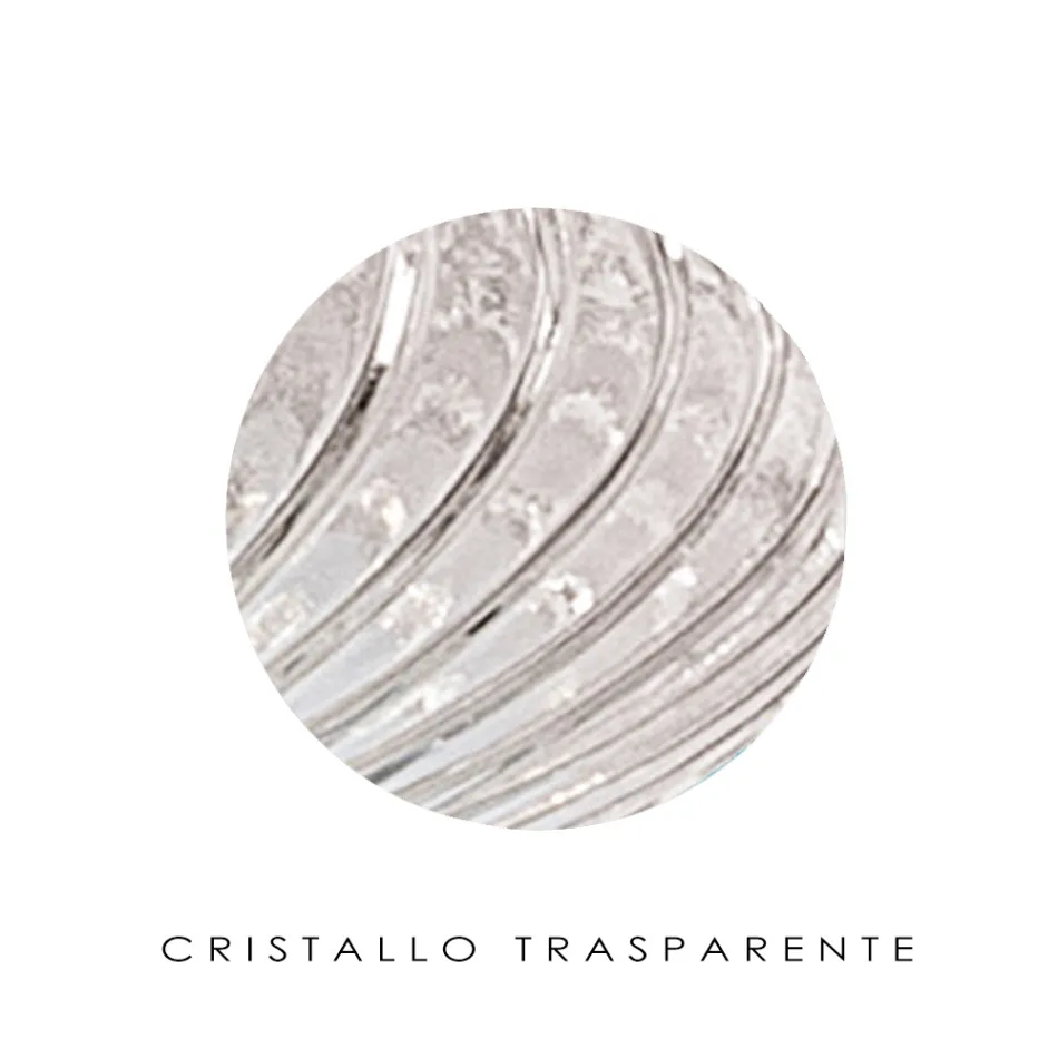 Handgefertigte Hängelampe aus mundgeblasenem Glas in Venedig - Dafne Viadurini