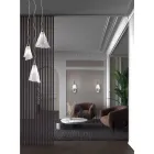 Handgefertigte venezianische Hängelampe aus mundgeblasenem Glas - Chrystal Viadurini