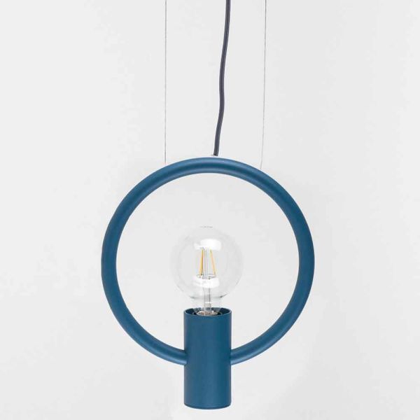 Design hängelampe aus stahl made in italy - delizia